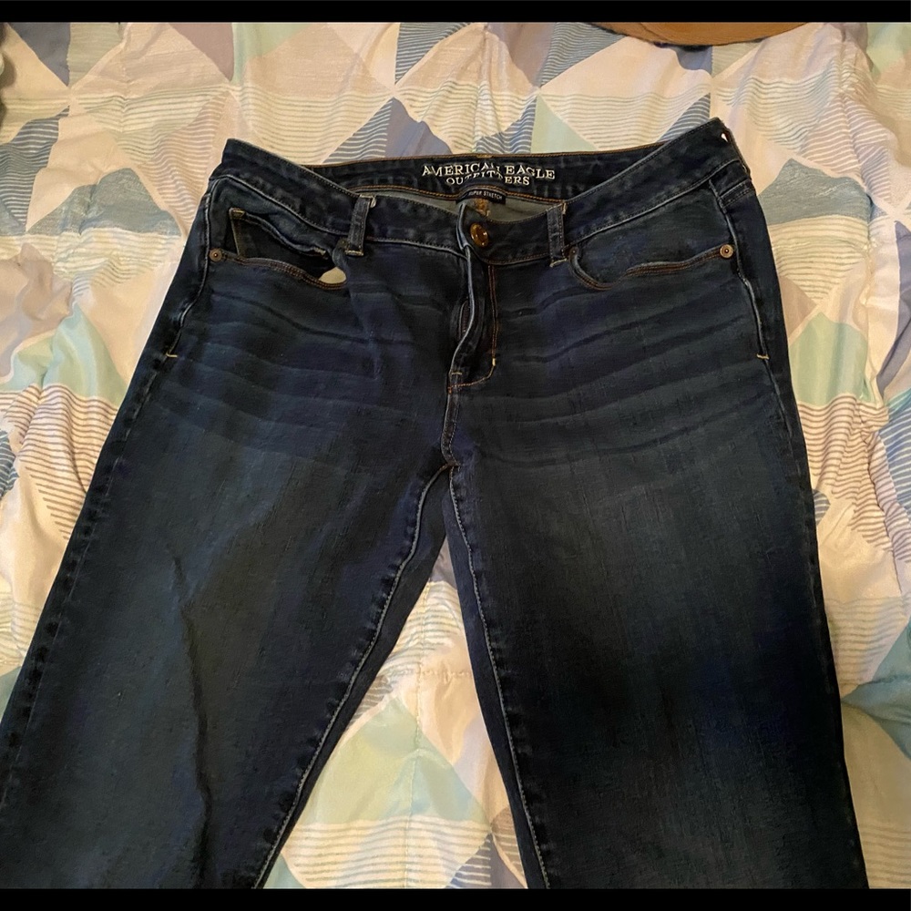 American Eagle Skinny Kick Jeans